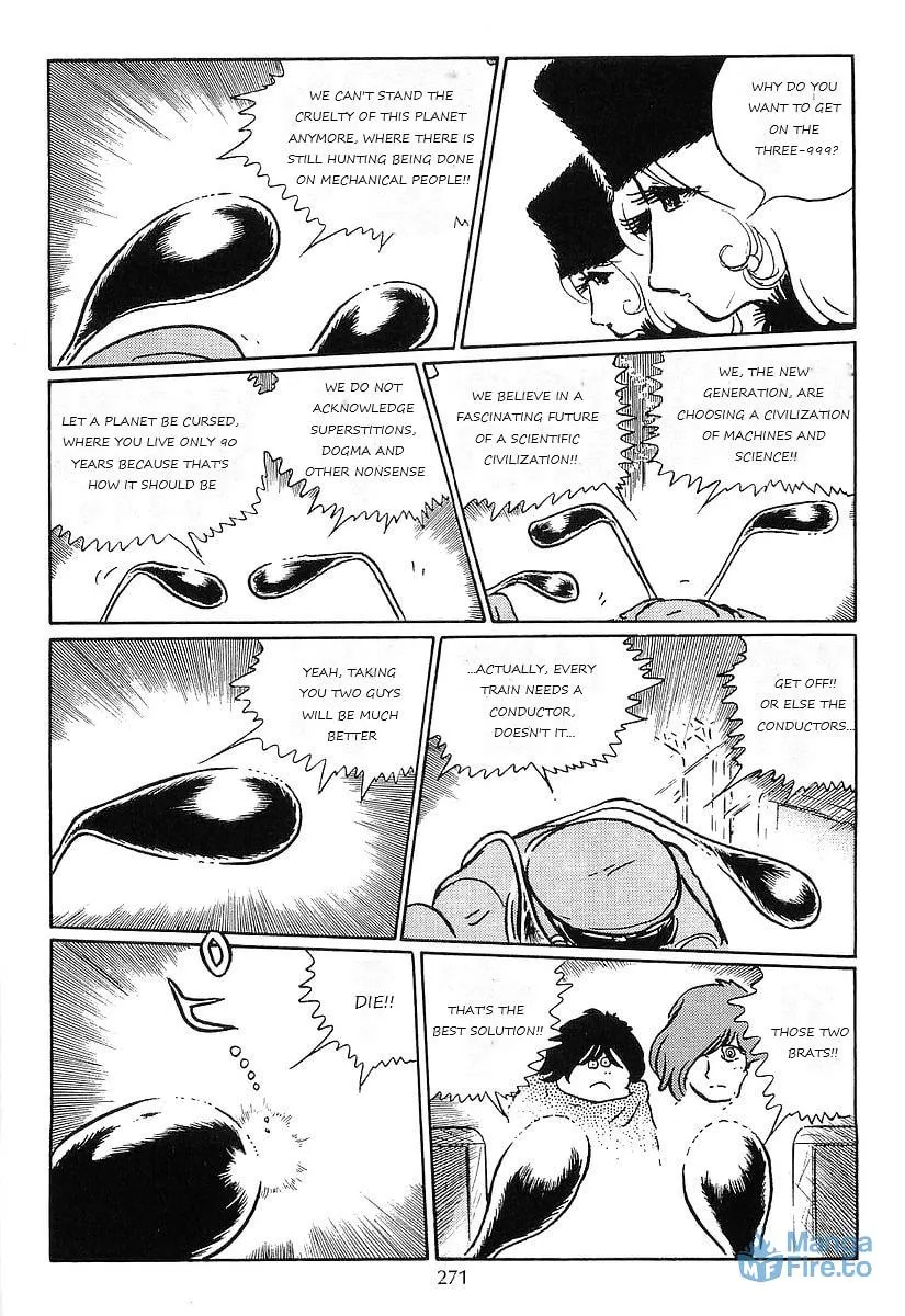 Read Galaxy Express 999 chapter 77 image 44 on Lezhin