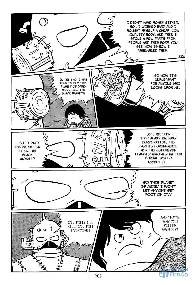 Read Galaxy Express 999 chapter 8 image 11 on Lezhin