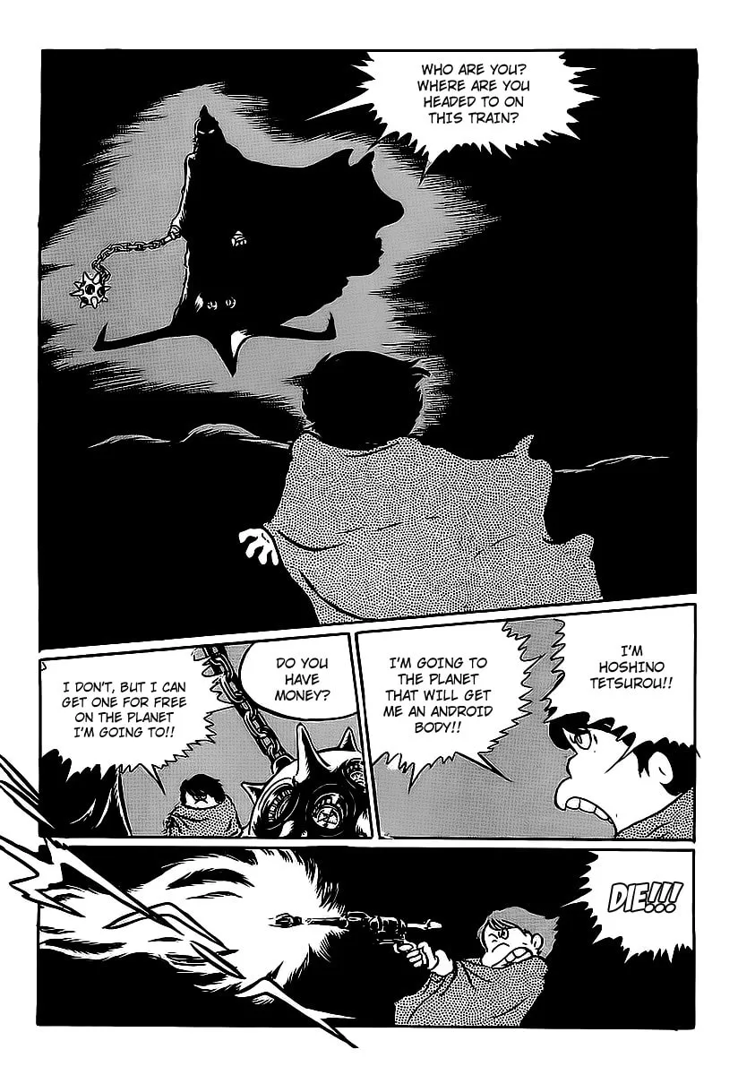 Read Galaxy Express 999 chapter 8 image 9 on Lezhin