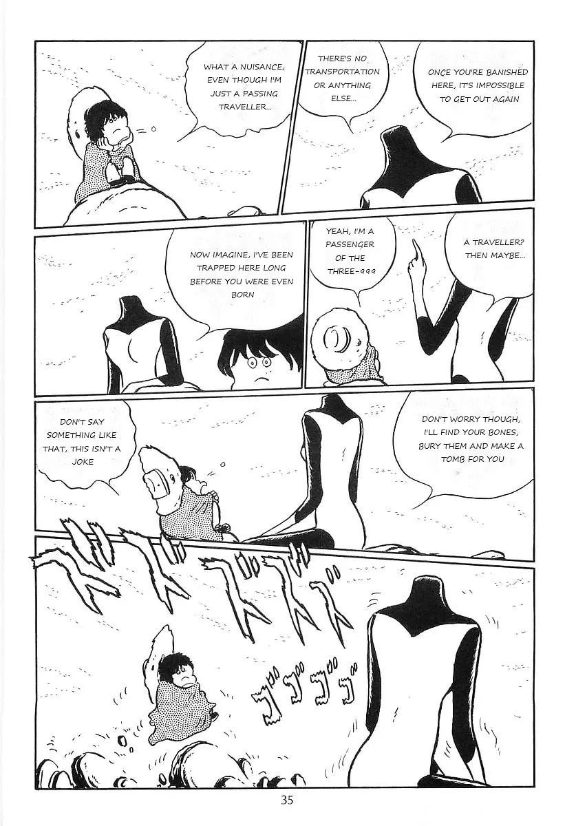 Read Galaxy Express 999 chapter 80 image 37 on Lezhin