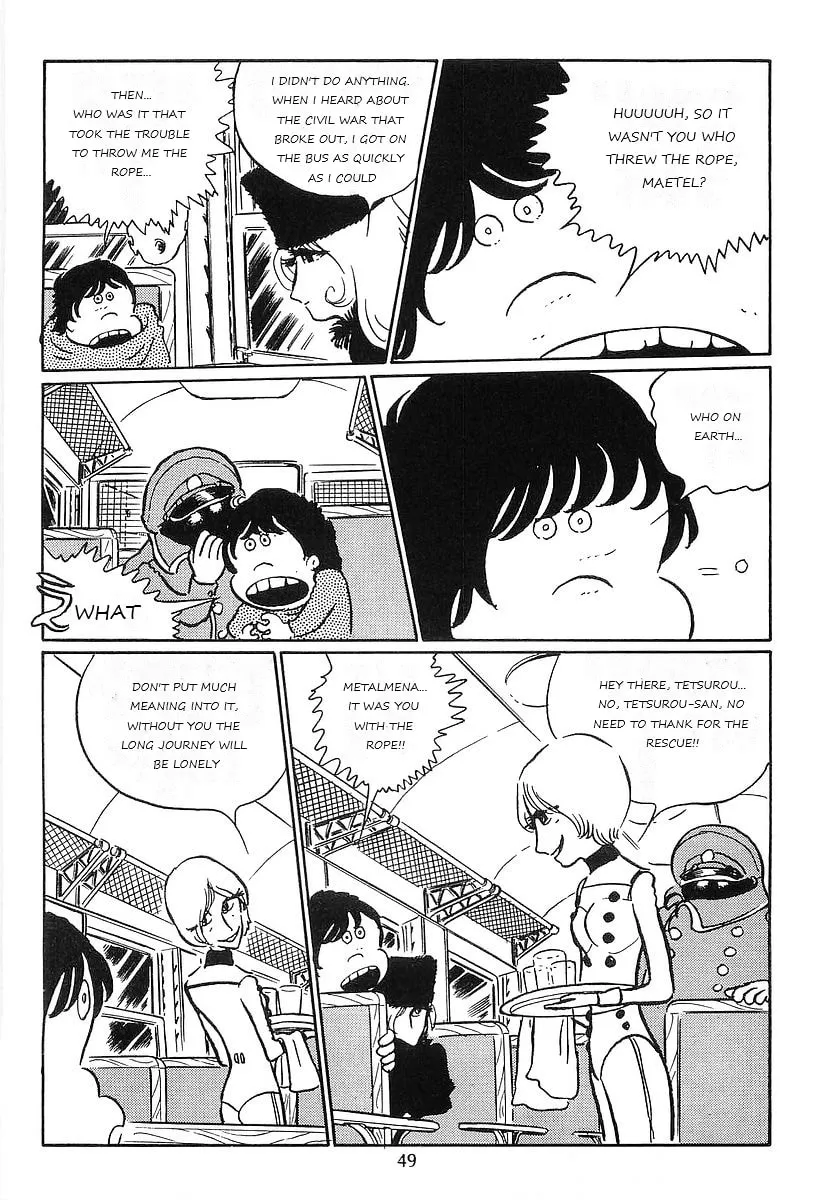 Read Galaxy Express 999 chapter 80 image 51 on Lezhin