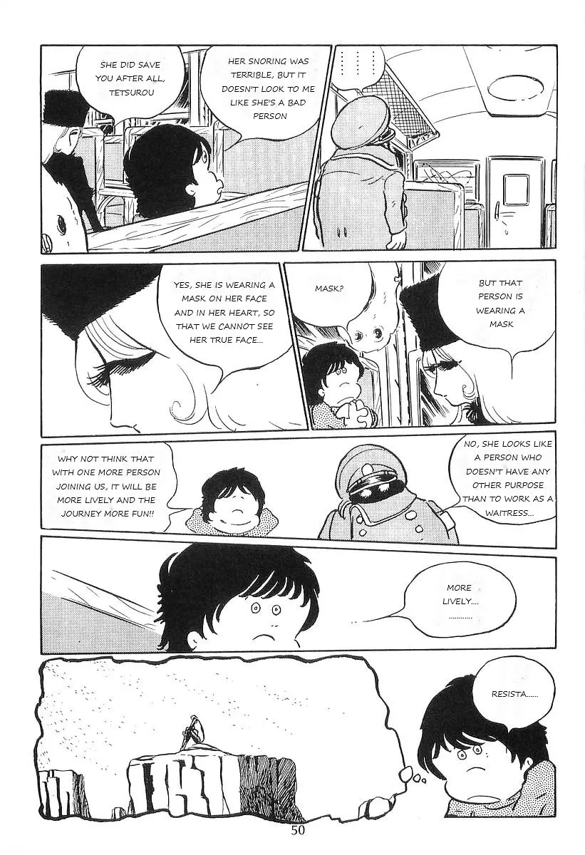 Read Galaxy Express 999 chapter 80 image 52 on Lezhin