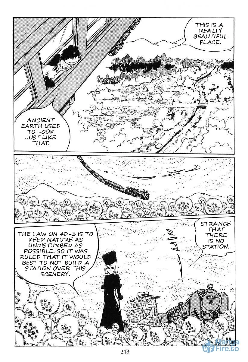 Read Galaxy Express 999 chapter 9 image 8 on Lezhin