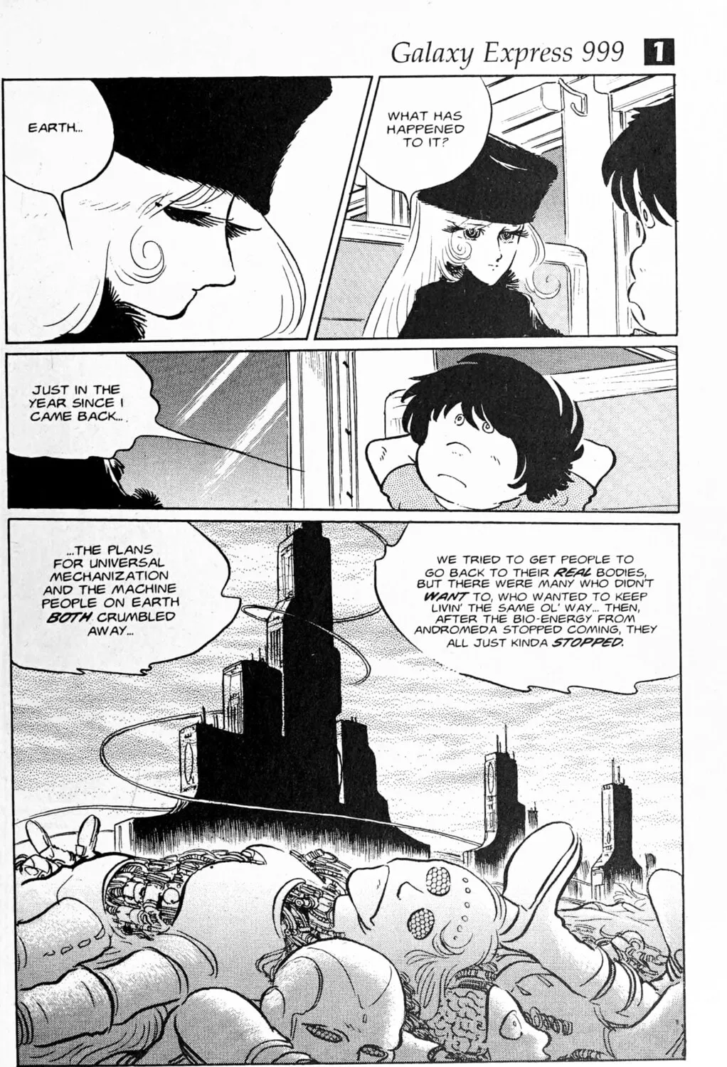 Read Galaxy Express 999 chapter 93 image 24 on Lezhin