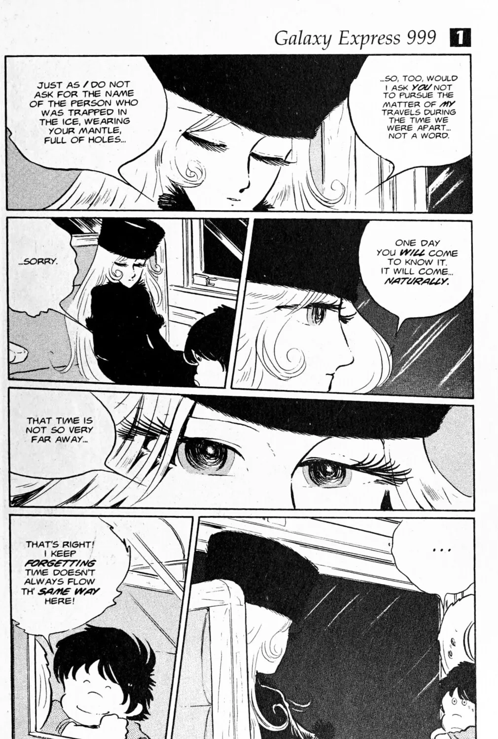 Read Galaxy Express 999 chapter 93 image 36 on Lezhin