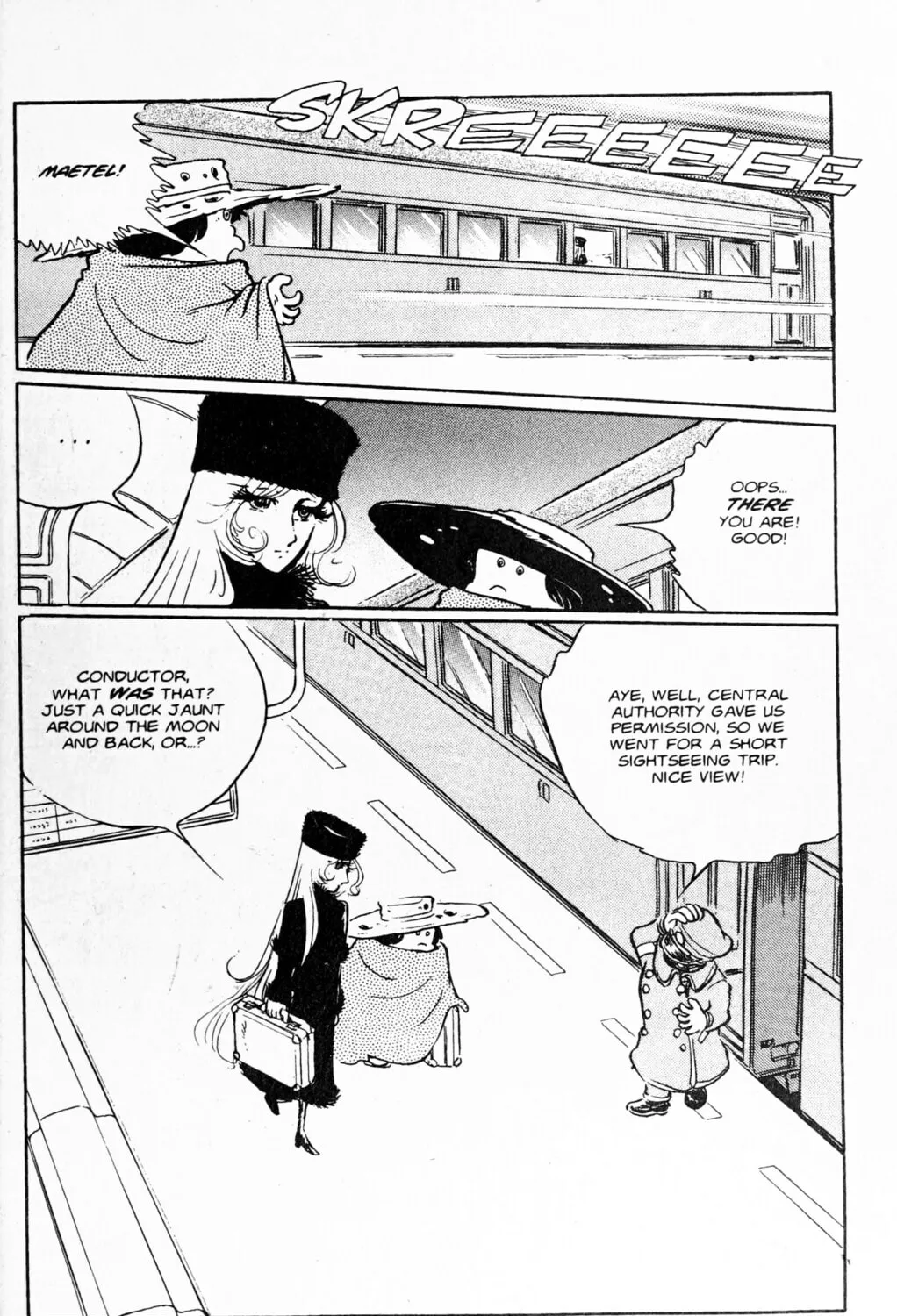 Read Galaxy Express 999 chapter 94 image 8 on Lezhin