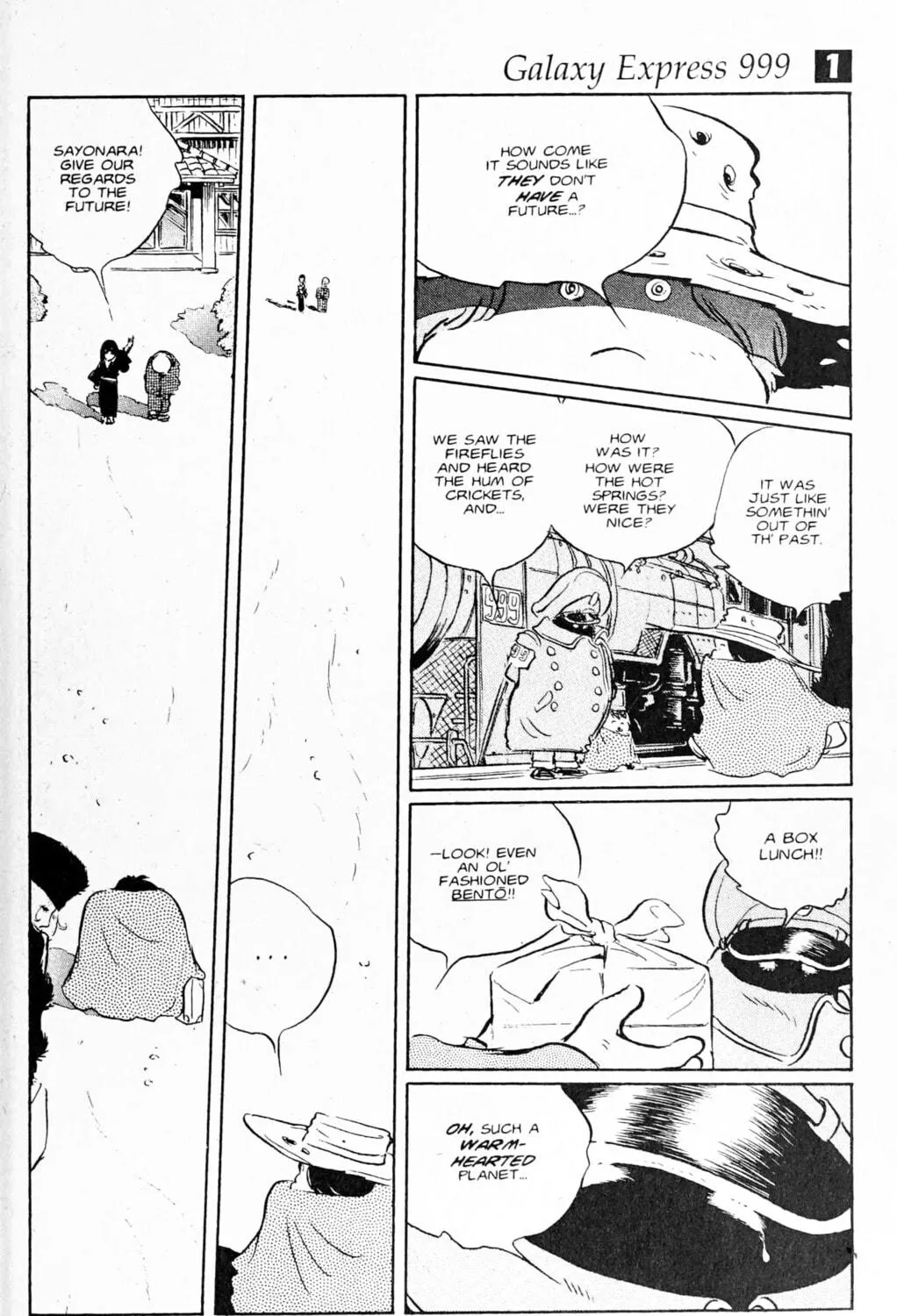 Read Galaxy Express 999 chapter 95 image 100 on Lezhin