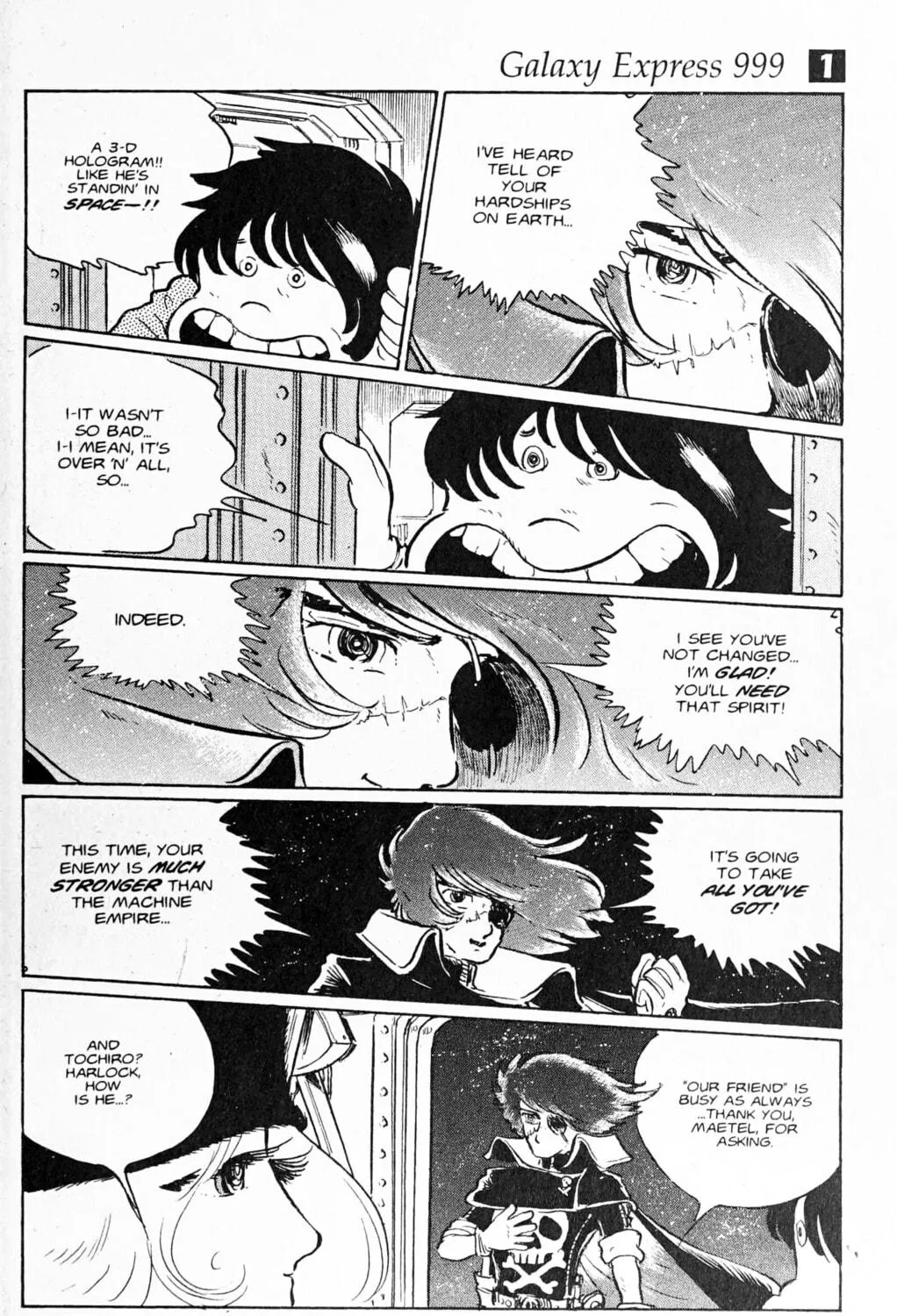 Read Galaxy Express 999 chapter 95 image 148 on Lezhin