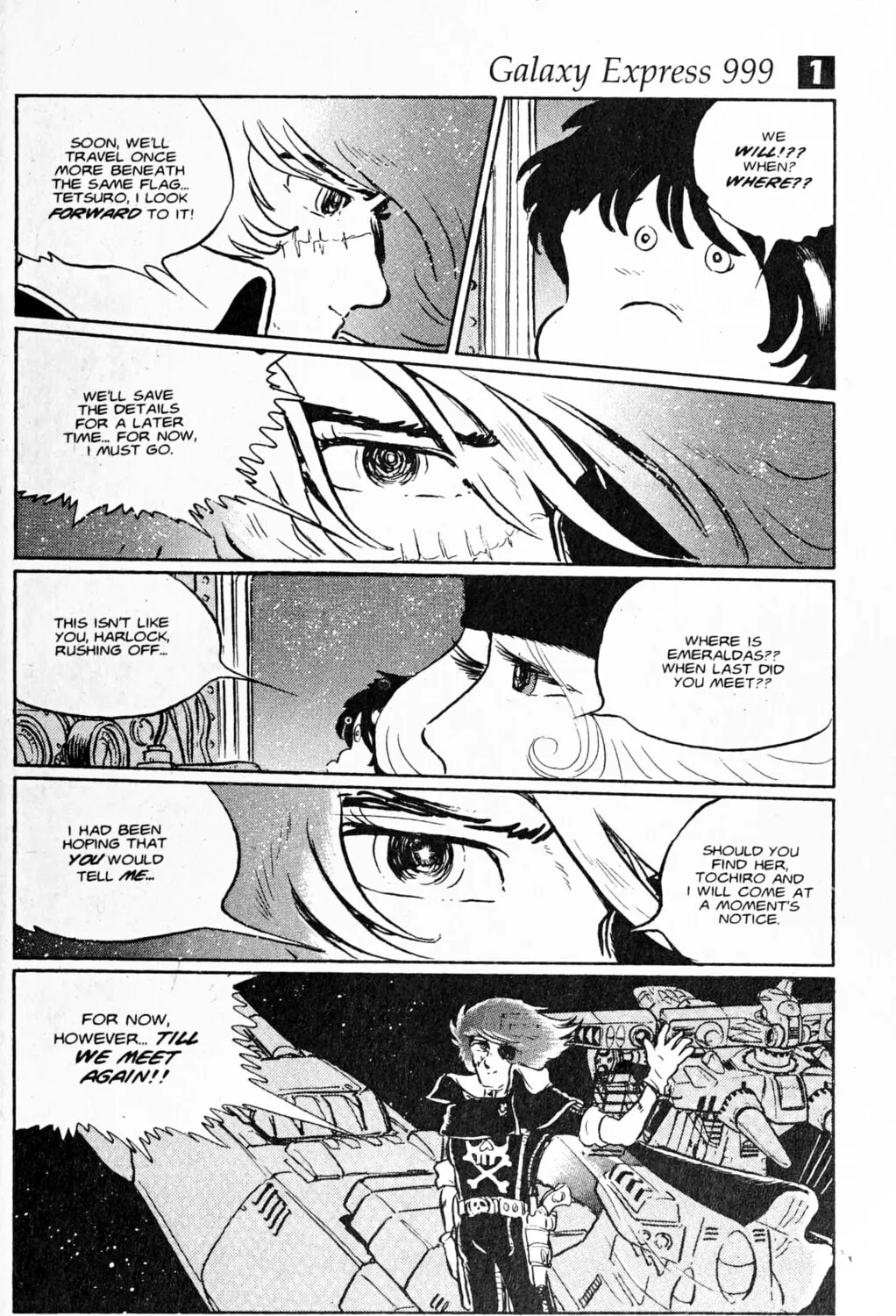 Read Galaxy Express 999 chapter 95 image 152 on Lezhin