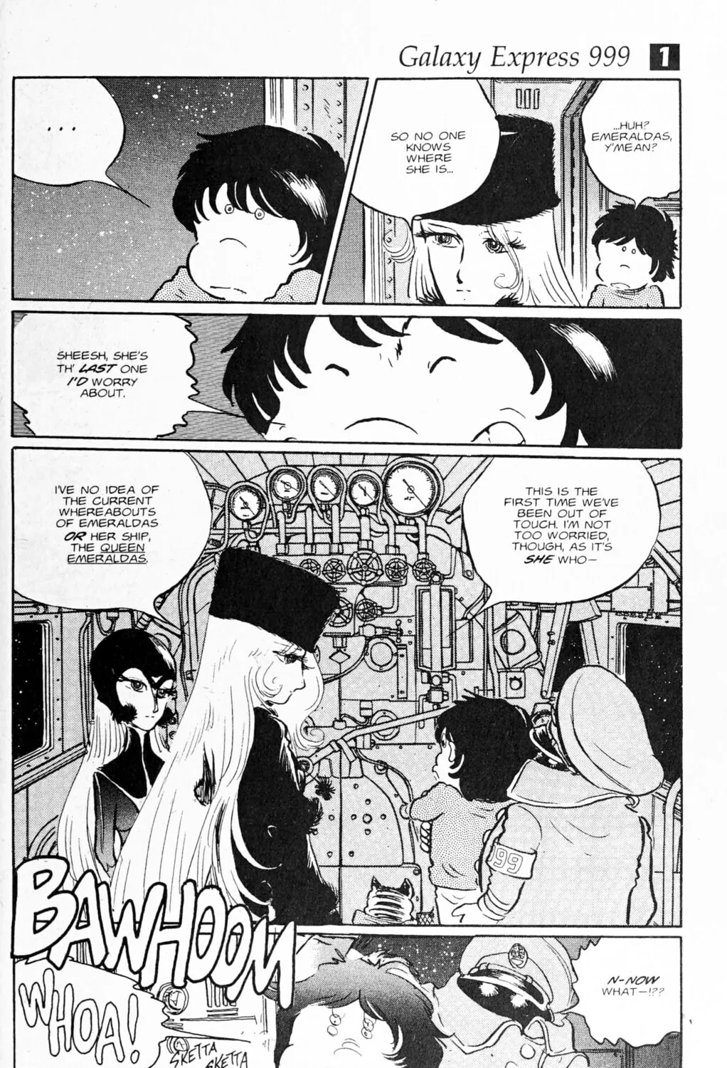 Read Galaxy Express 999 chapter 95 image 156 on Lezhin