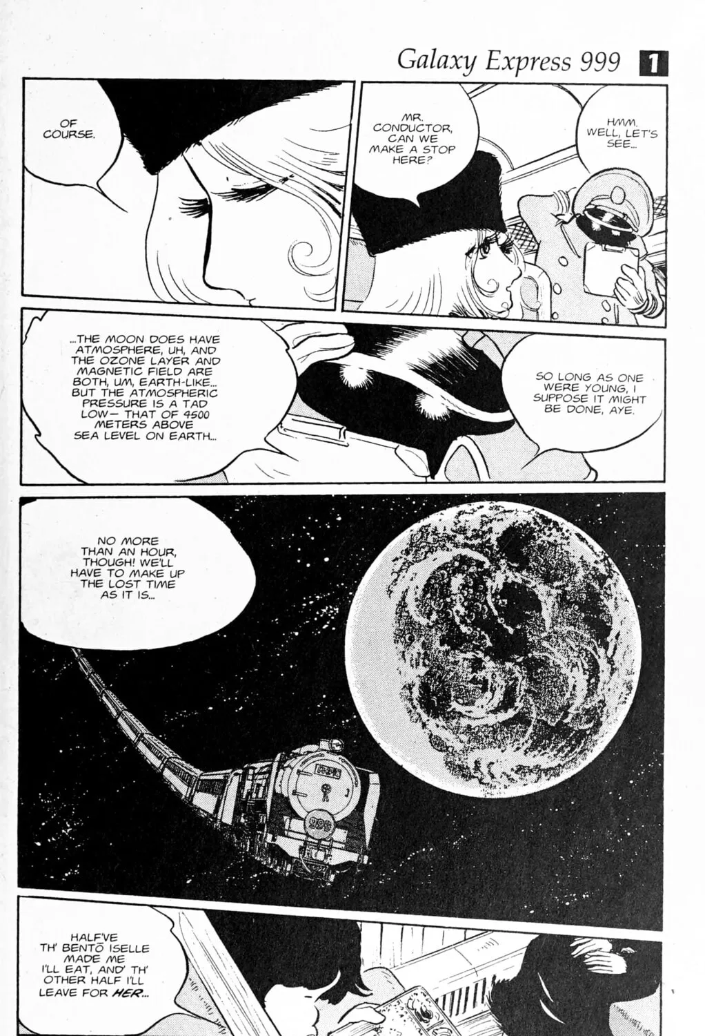 Read Galaxy Express 999 chapter 95 image 176 on Lezhin