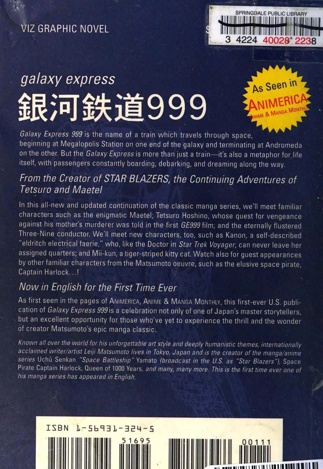 Read Galaxy Express 999 chapter 95 image 214 on Lezhin
