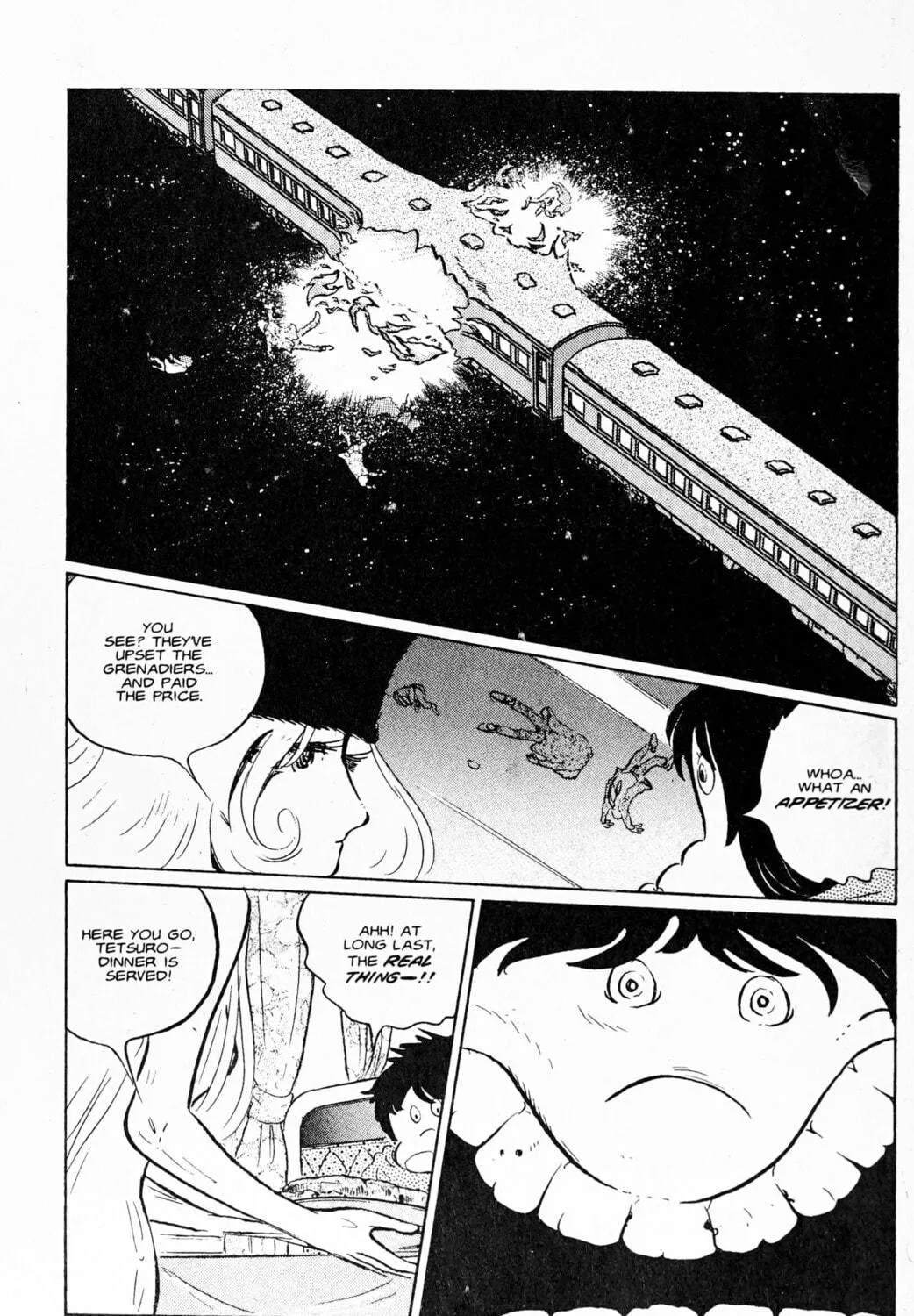 Read Galaxy Express 999 chapter 95 image 34 on Lezhin