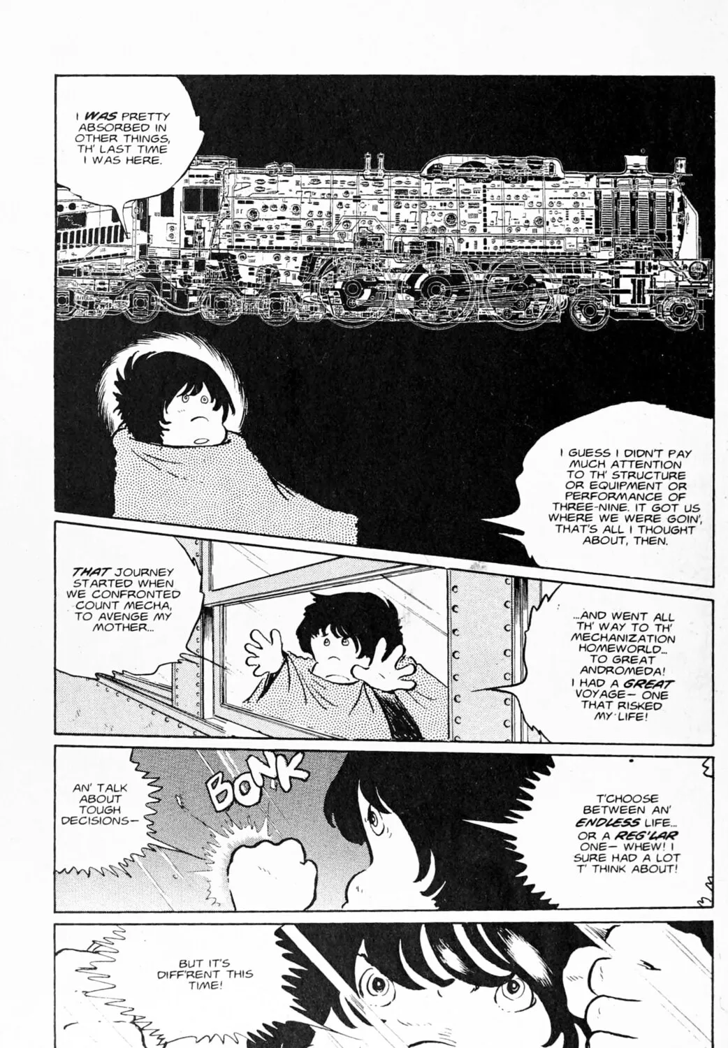Read Galaxy Express 999 chapter 95 image 50 on Lezhin