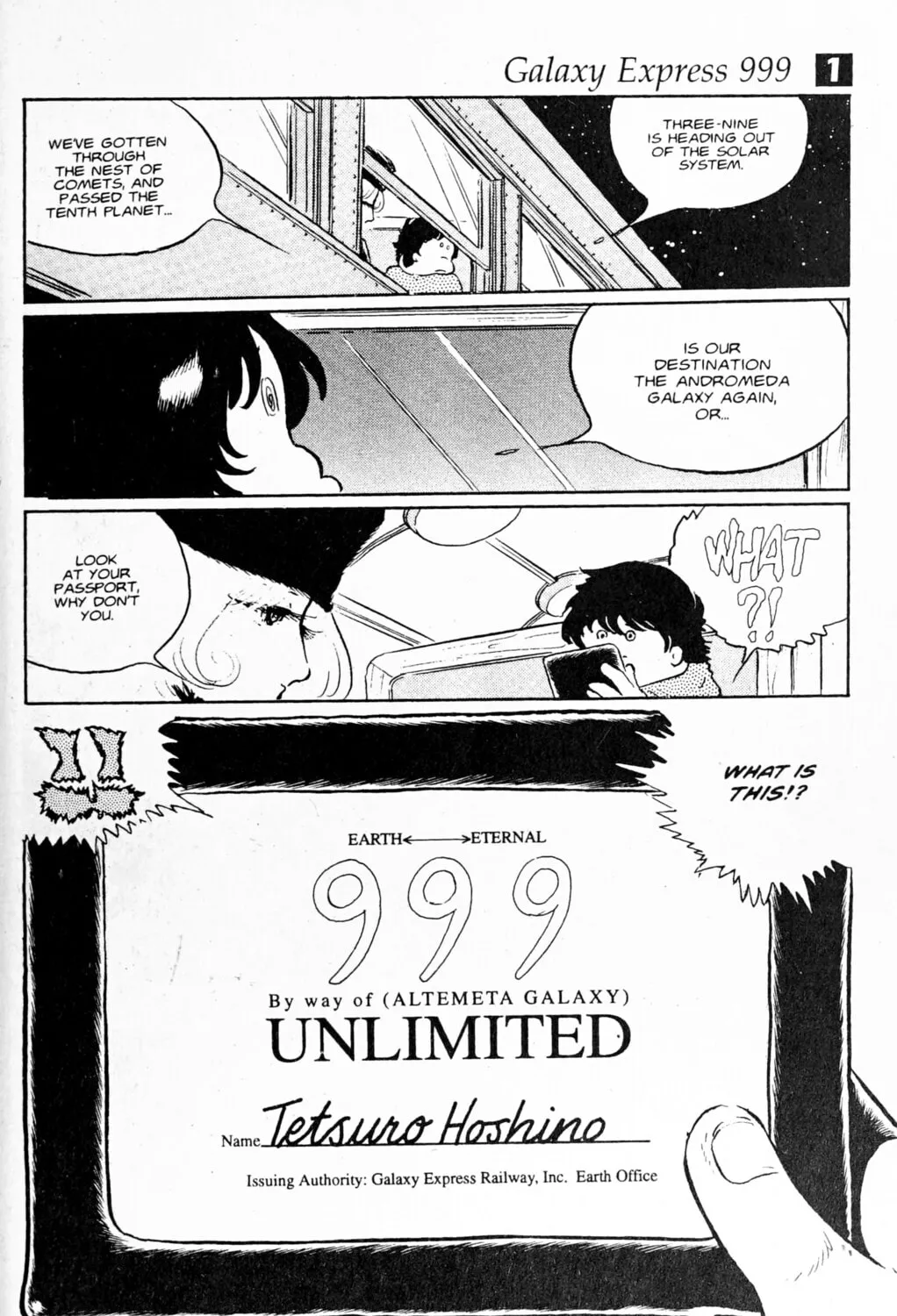 Read Galaxy Express 999 chapter 95 image 56 on Lezhin