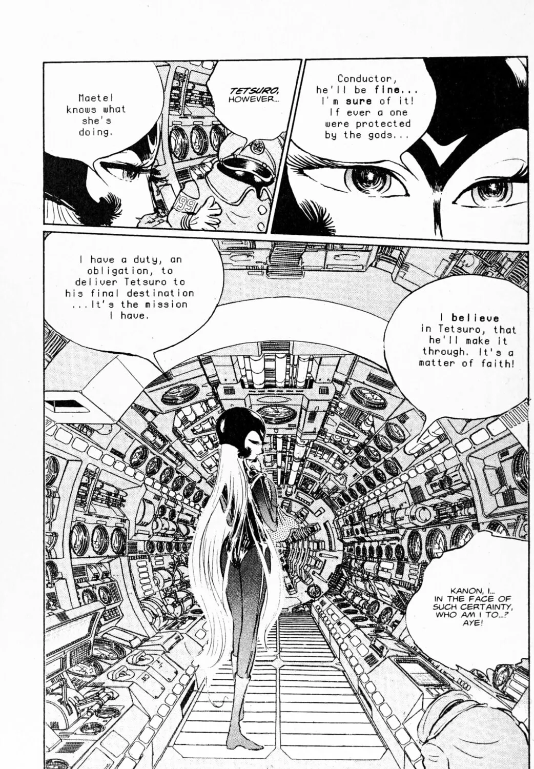 Read Galaxy Express 999 chapter 95 image 78 on Lezhin
