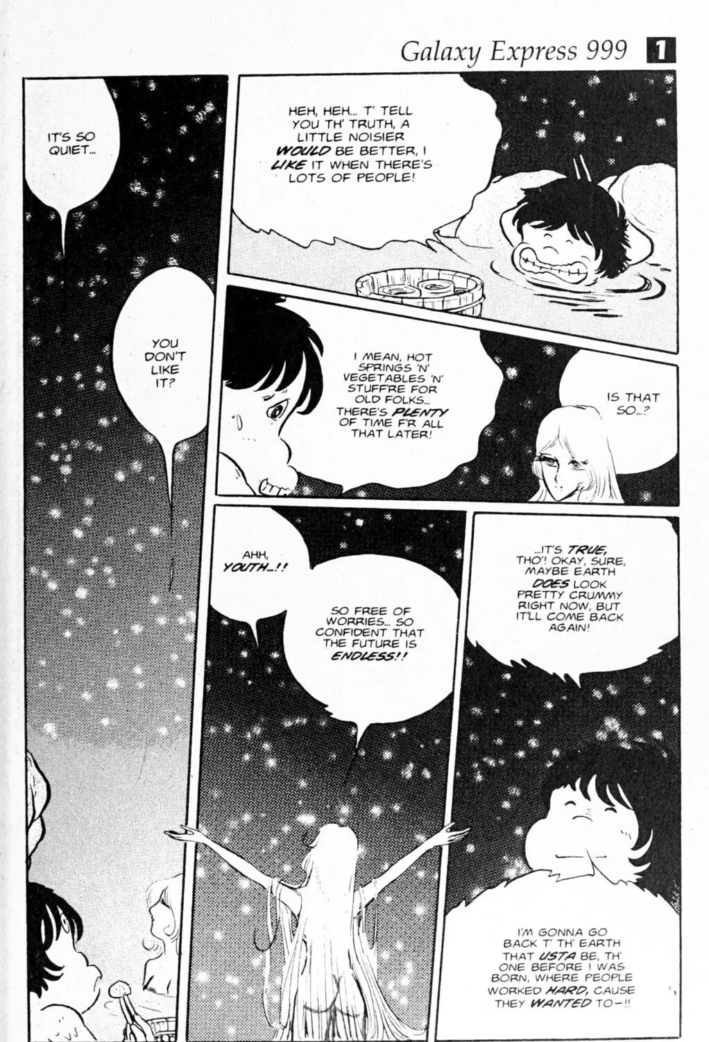 Read Galaxy Express 999 chapter 95 image 88 on Lezhin