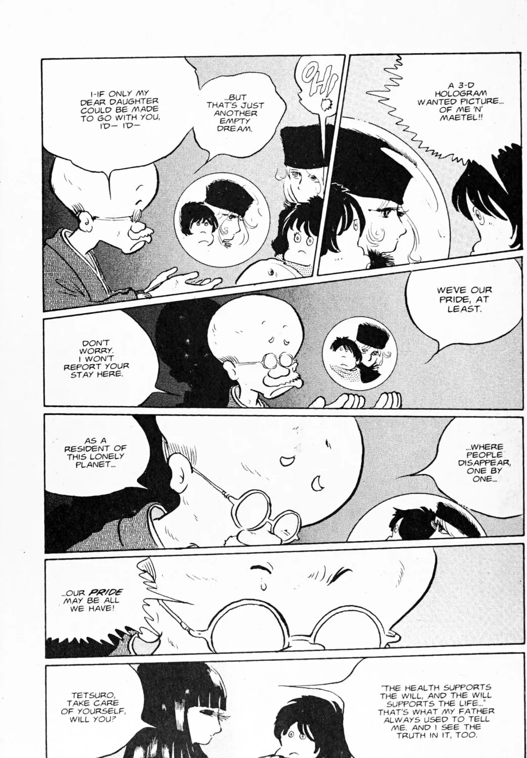 Read Galaxy Express 999 chapter 95 image 98 on Lezhin