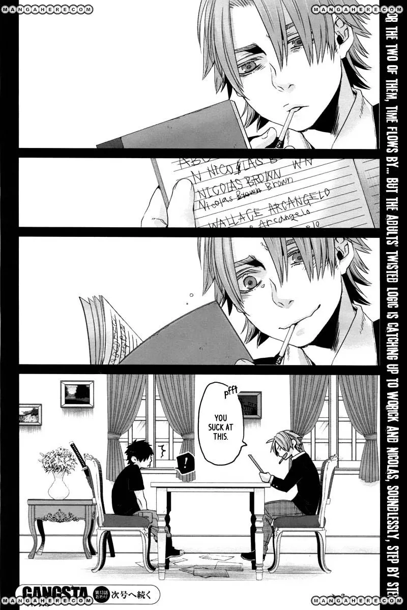 Read Gangsta.  Manga chapter 13 image 33 on Lezhin