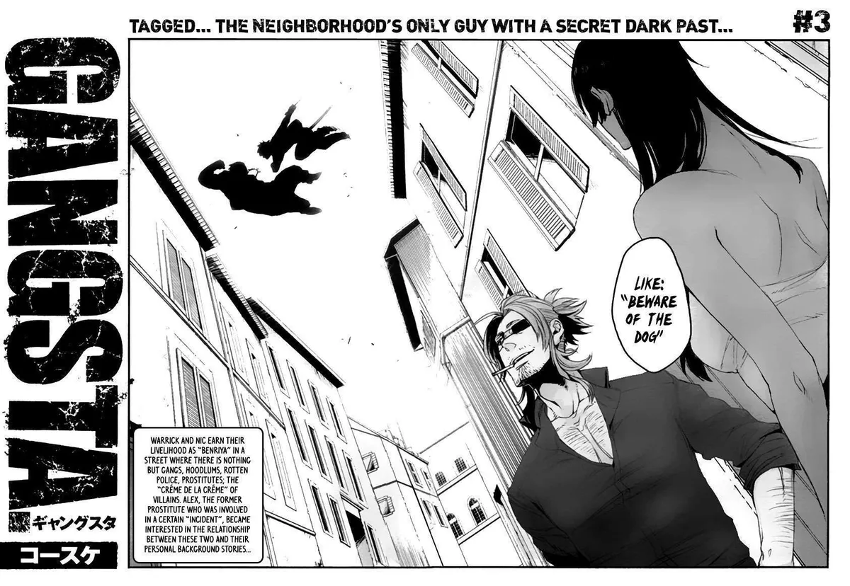 Read Gangsta.  Manga chapter 3 image 3 on Lezhin