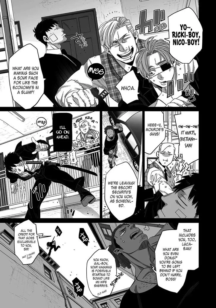 Read Gangsta.  Manga chapter 46 image 6 on Lezhin