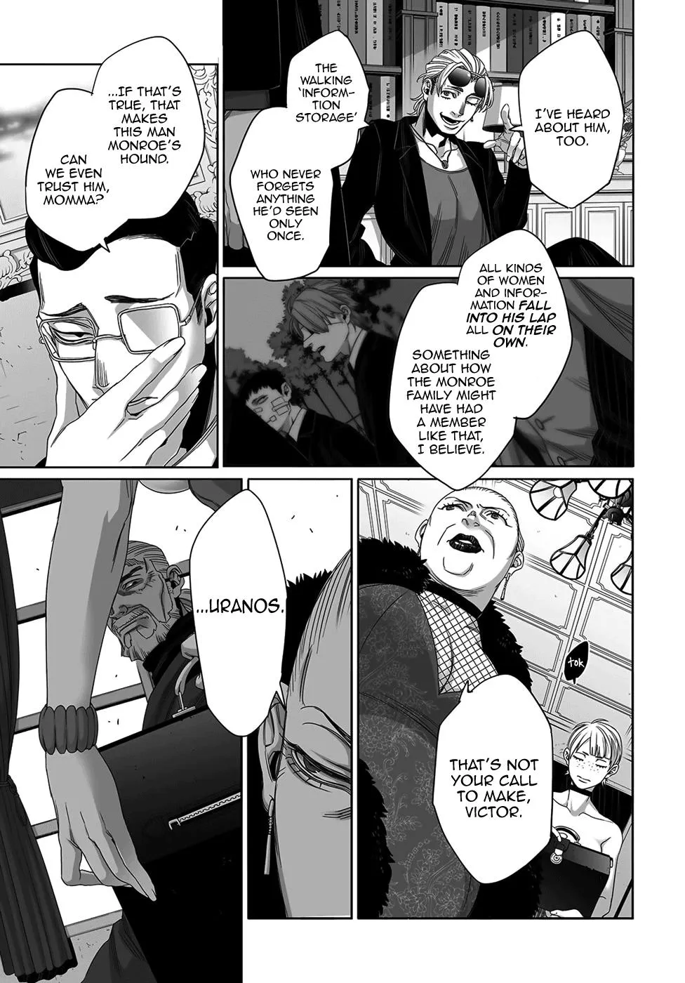 Read Gangsta.  Manga chapter 49 image 12 on Lezhin