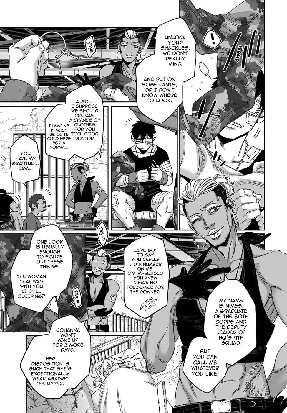 Read Gangsta.  Manga chapter 53 image 8 on Lezhin