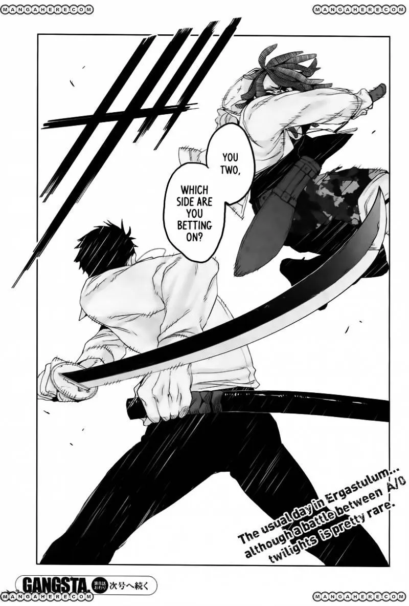 Read Gangsta.  Manga chapter 8 image 34 on Lezhin