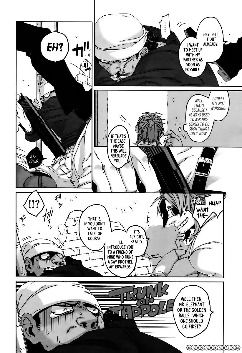 Read Gangsta.  Manga chapter 9 image 7 on Lezhin