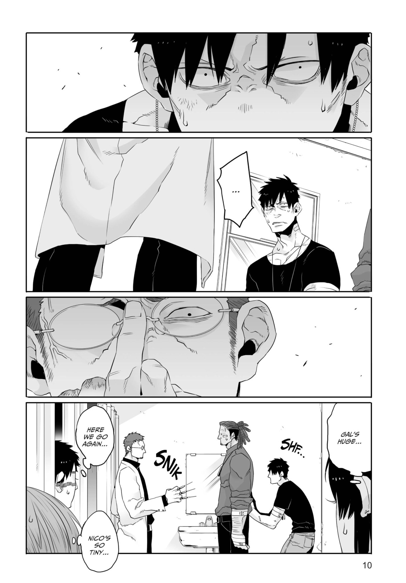 Read Gangsta chapter 23 image 8 on Lezhin