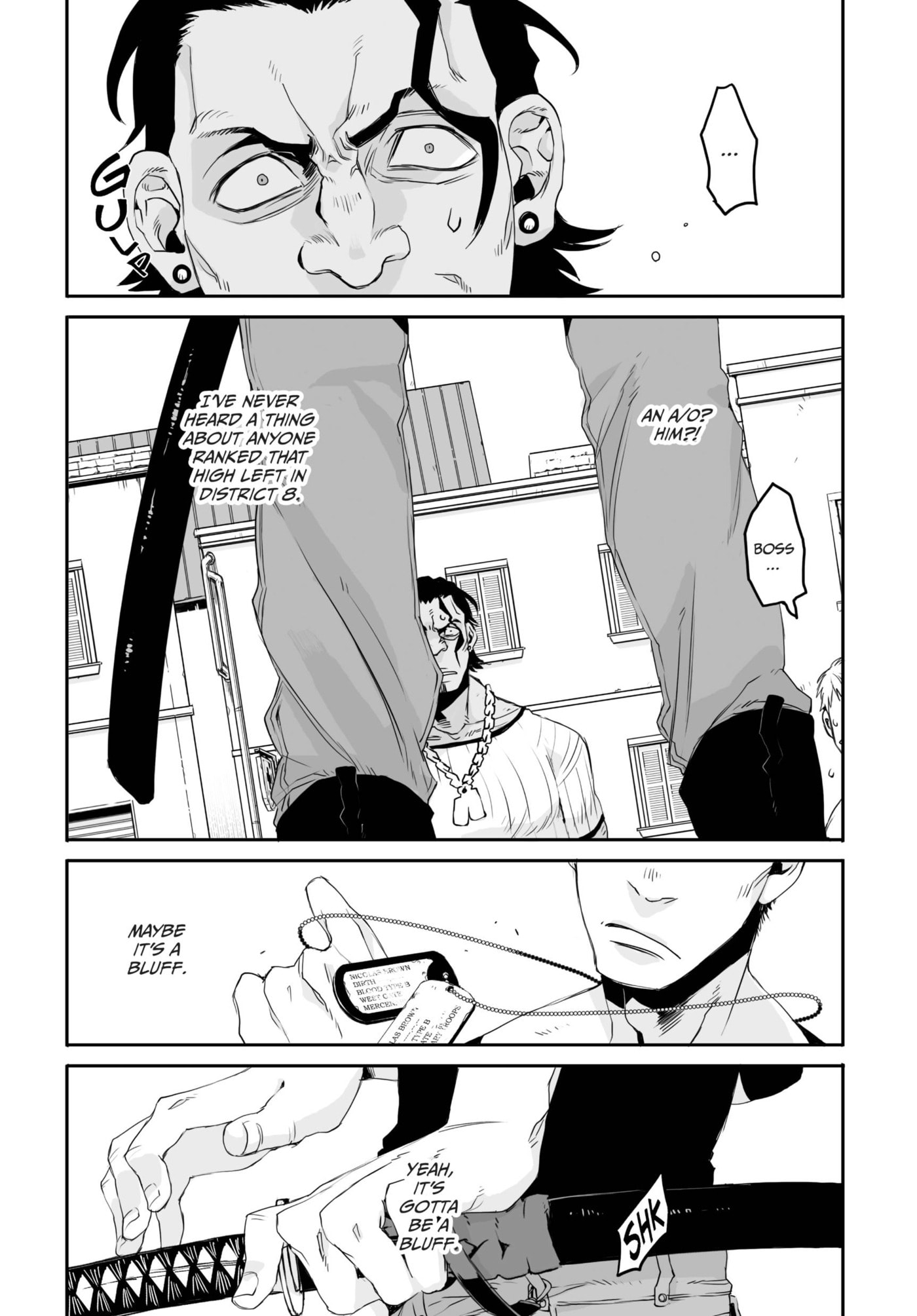 Read Gangsta chapter 4 image 1 on Lezhin