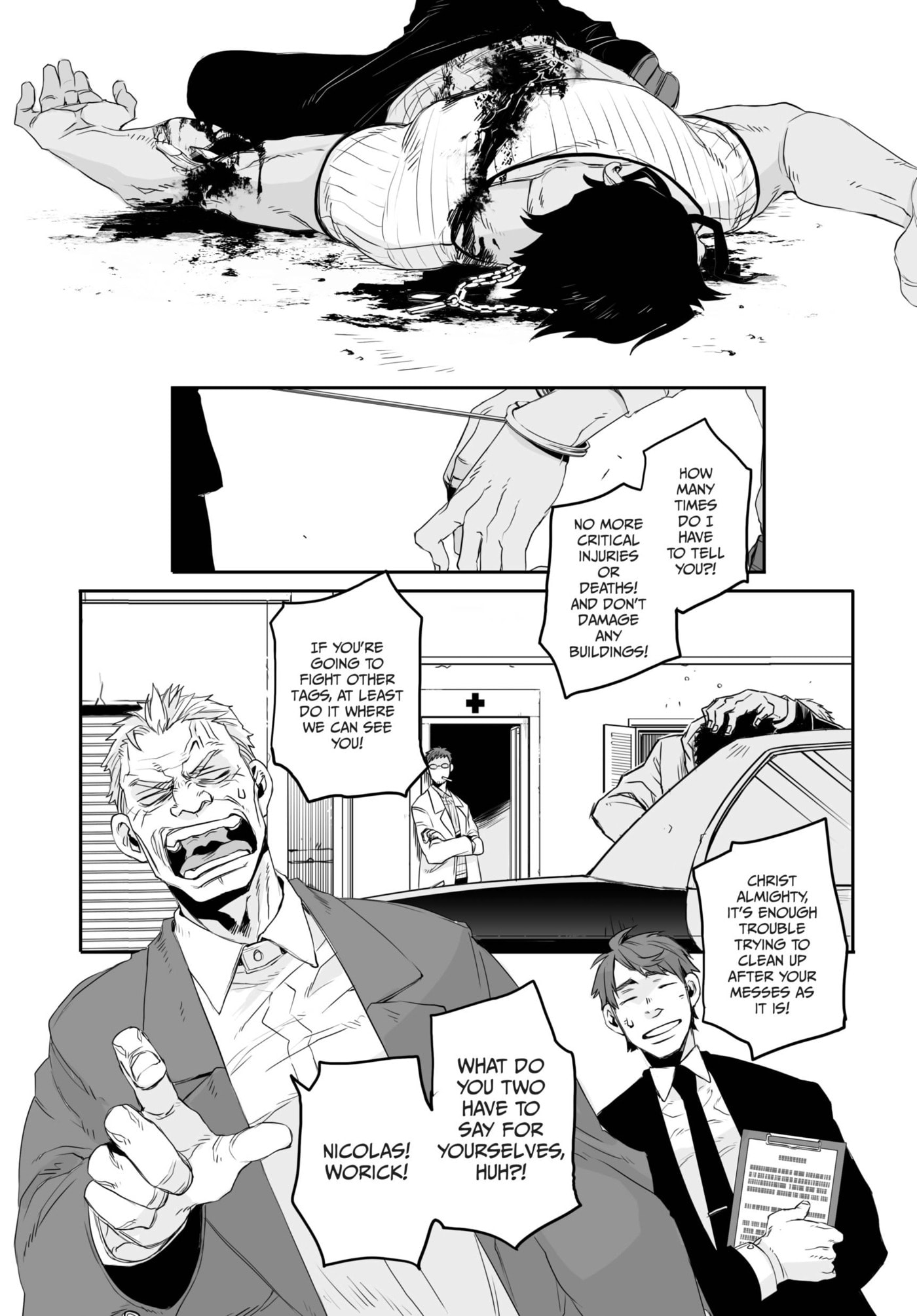 Read Gangsta chapter 4 image 28 on Lezhin