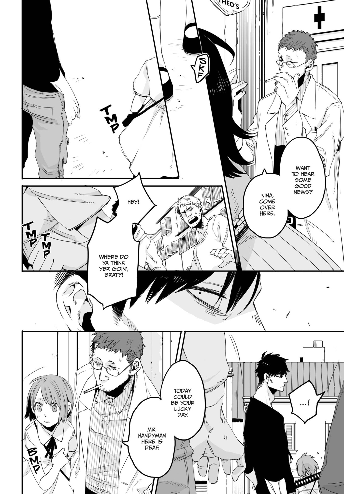 Read Gangsta chapter 4 image 3 on Lezhin