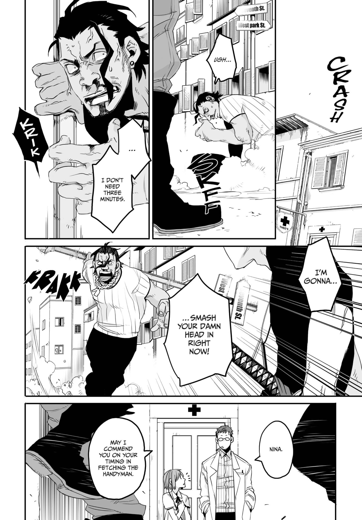 Read Gangsta chapter 4 image 7 on Lezhin