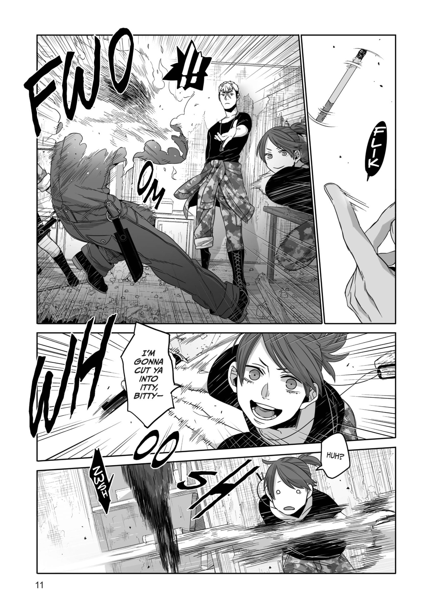 Gangsta Chapter 42 page 11 - 