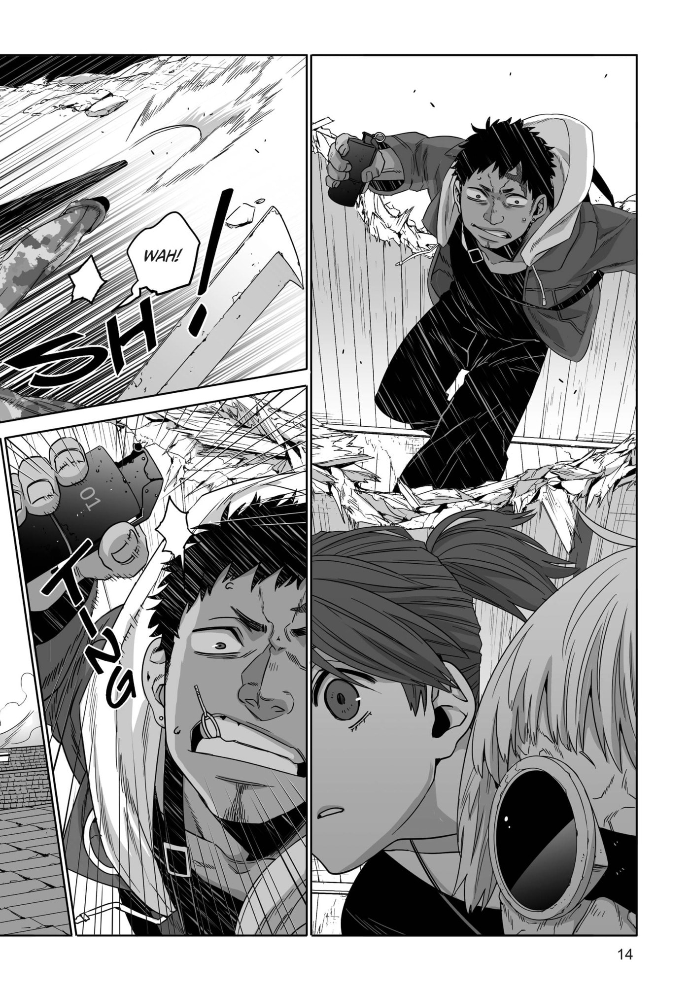 Gangsta Chapter 42 page 14 - 