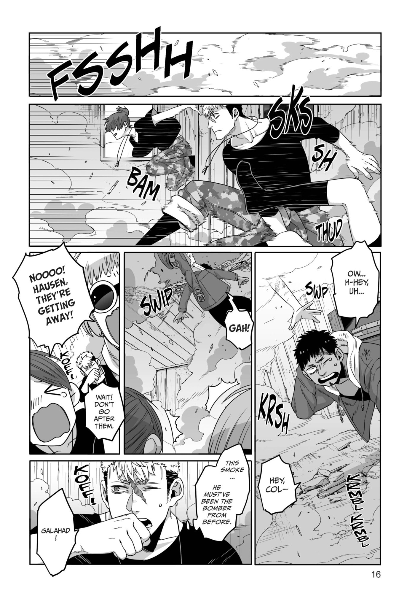 Gangsta Chapter 42 page 16 - 