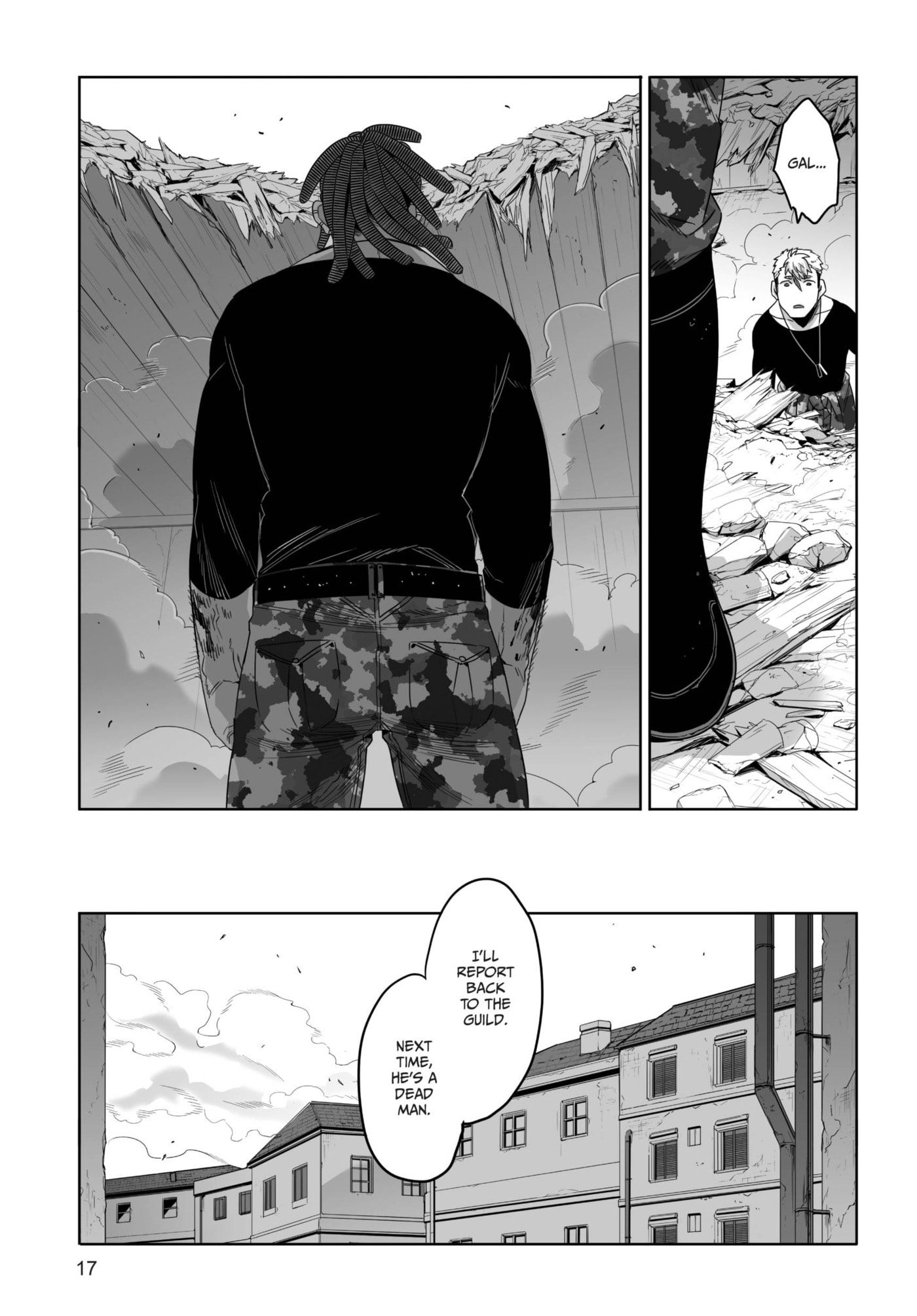 Gangsta Chapter 42 page 17 - 