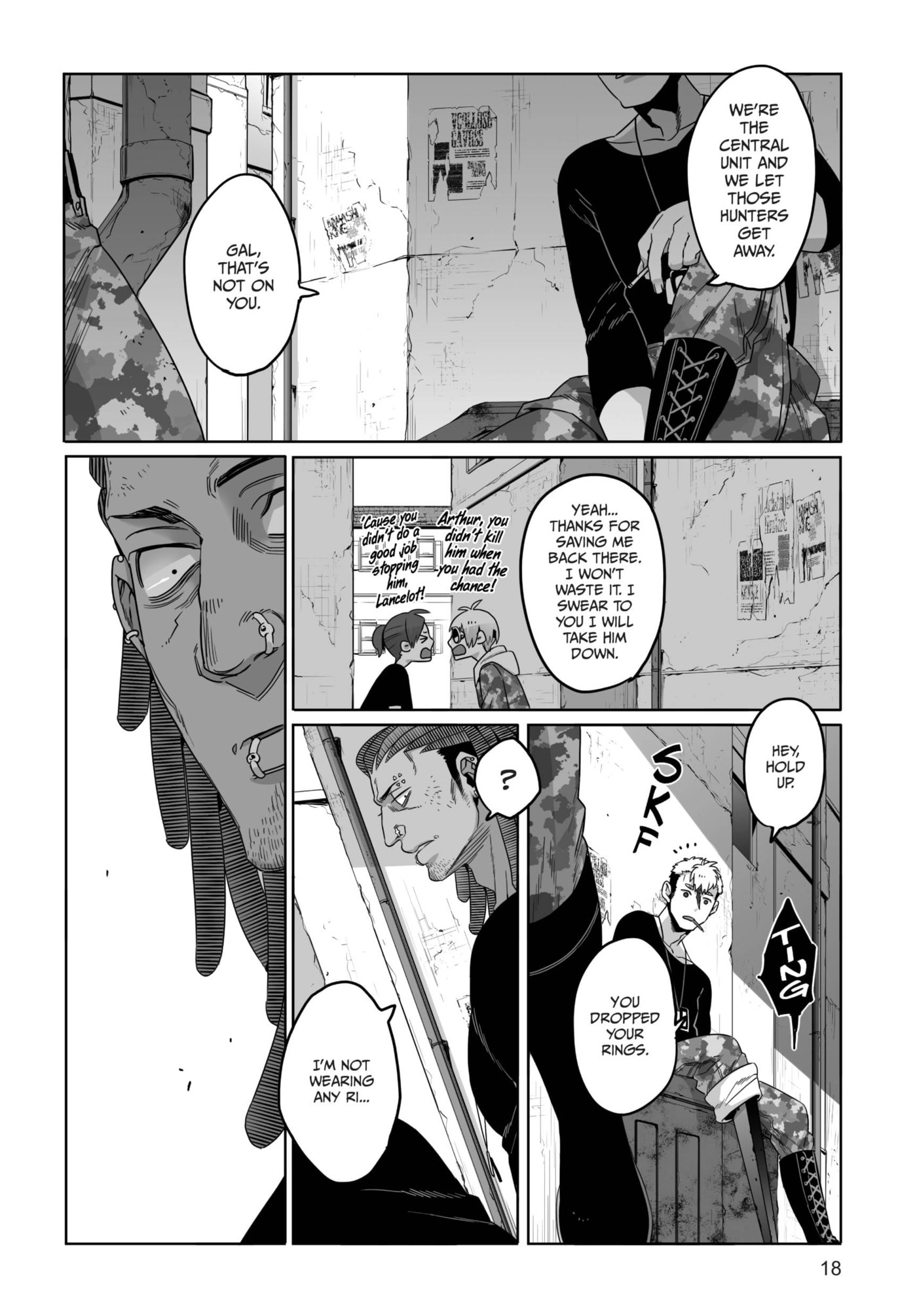 Gangsta Chapter 42 page 18 - 