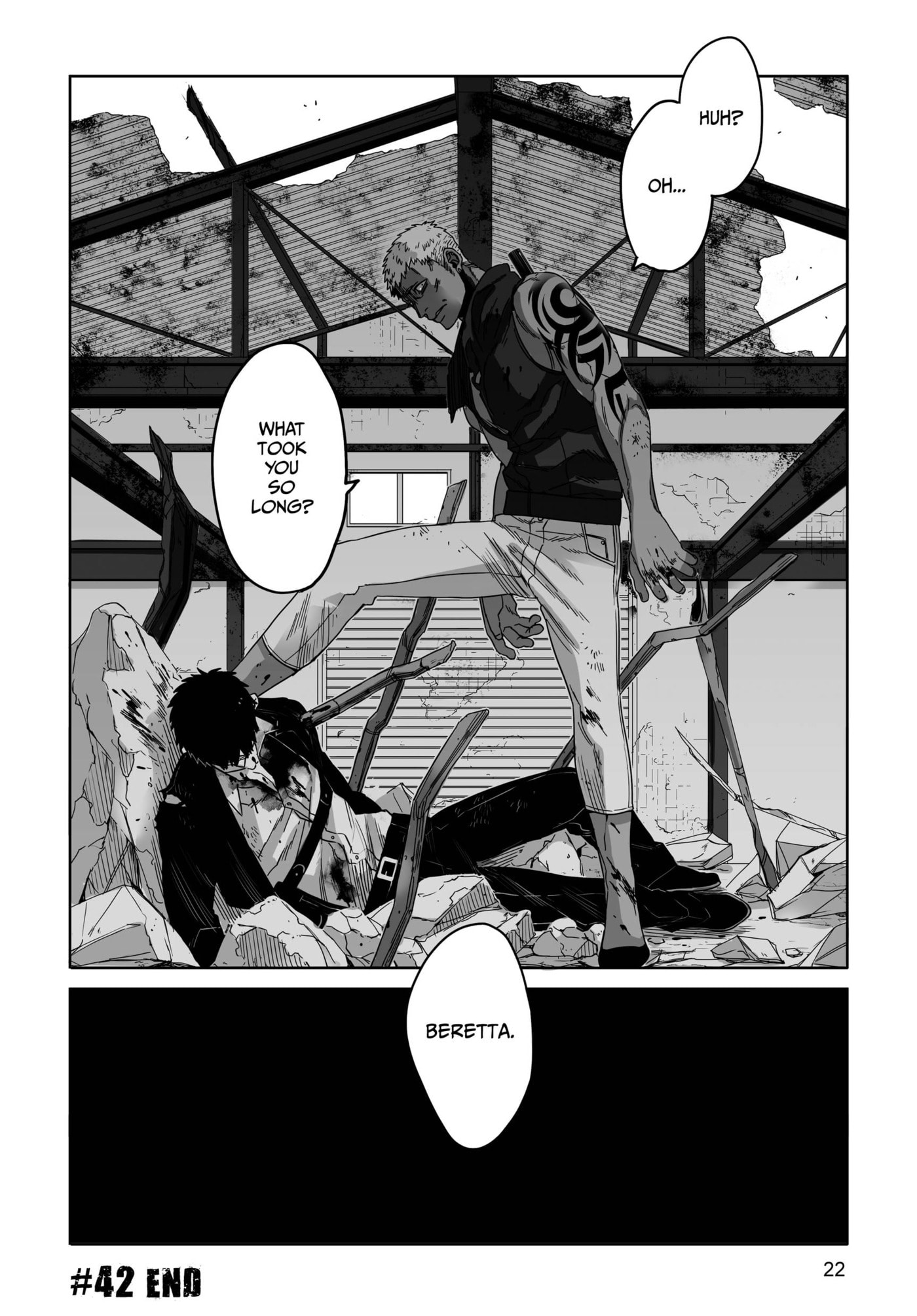 Gangsta Chapter 42 page 22 - 