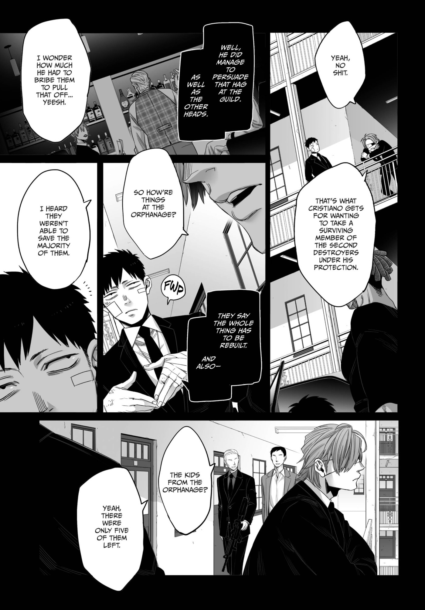 Gangsta Chapter 46 page 5 - 