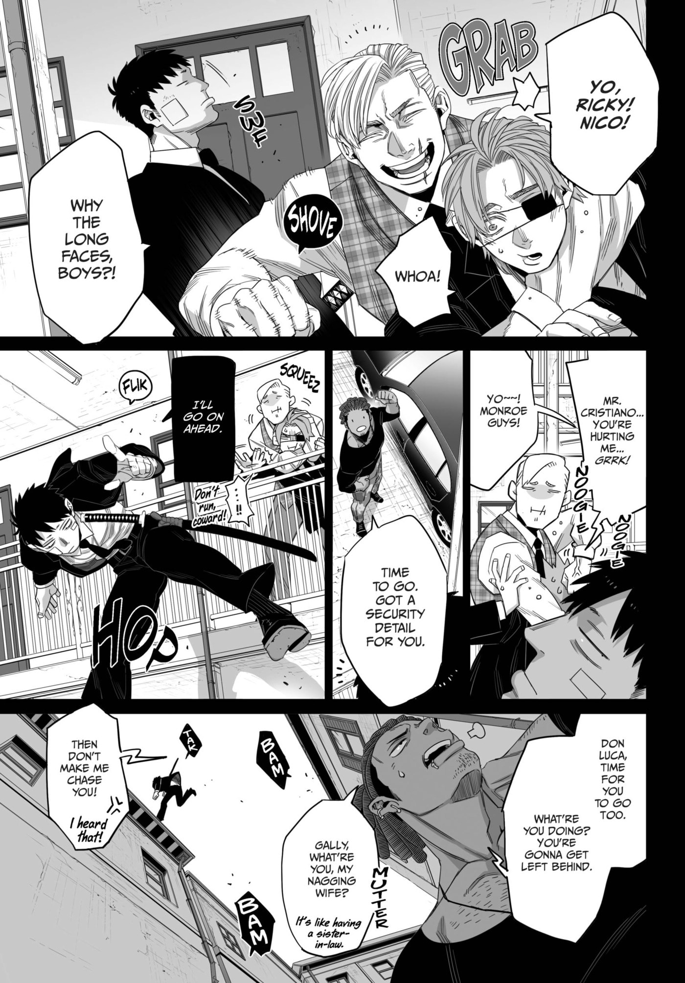 Gangsta Chapter 46 page 7 - 