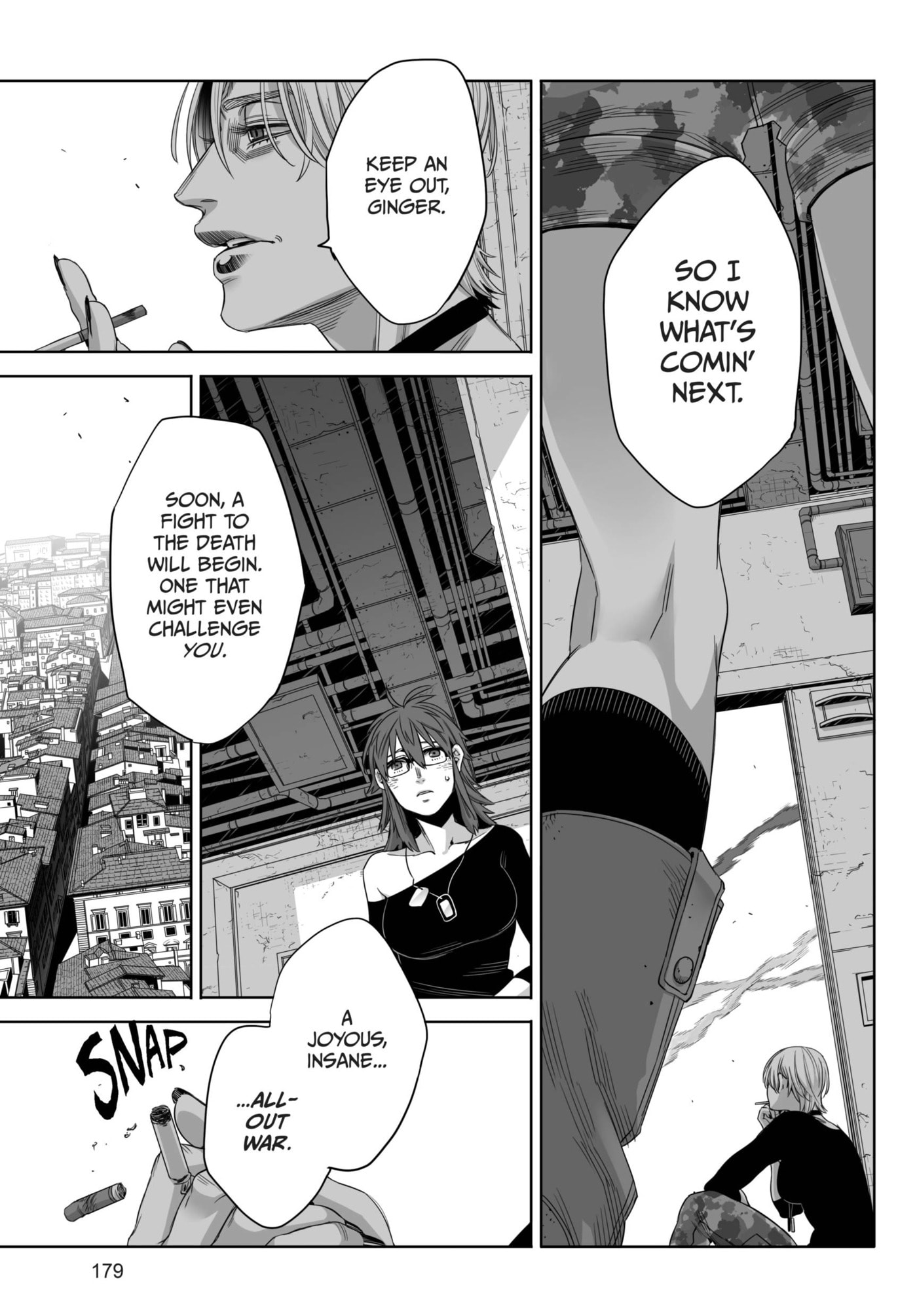 Gangsta Chapter 49 page 8 - 