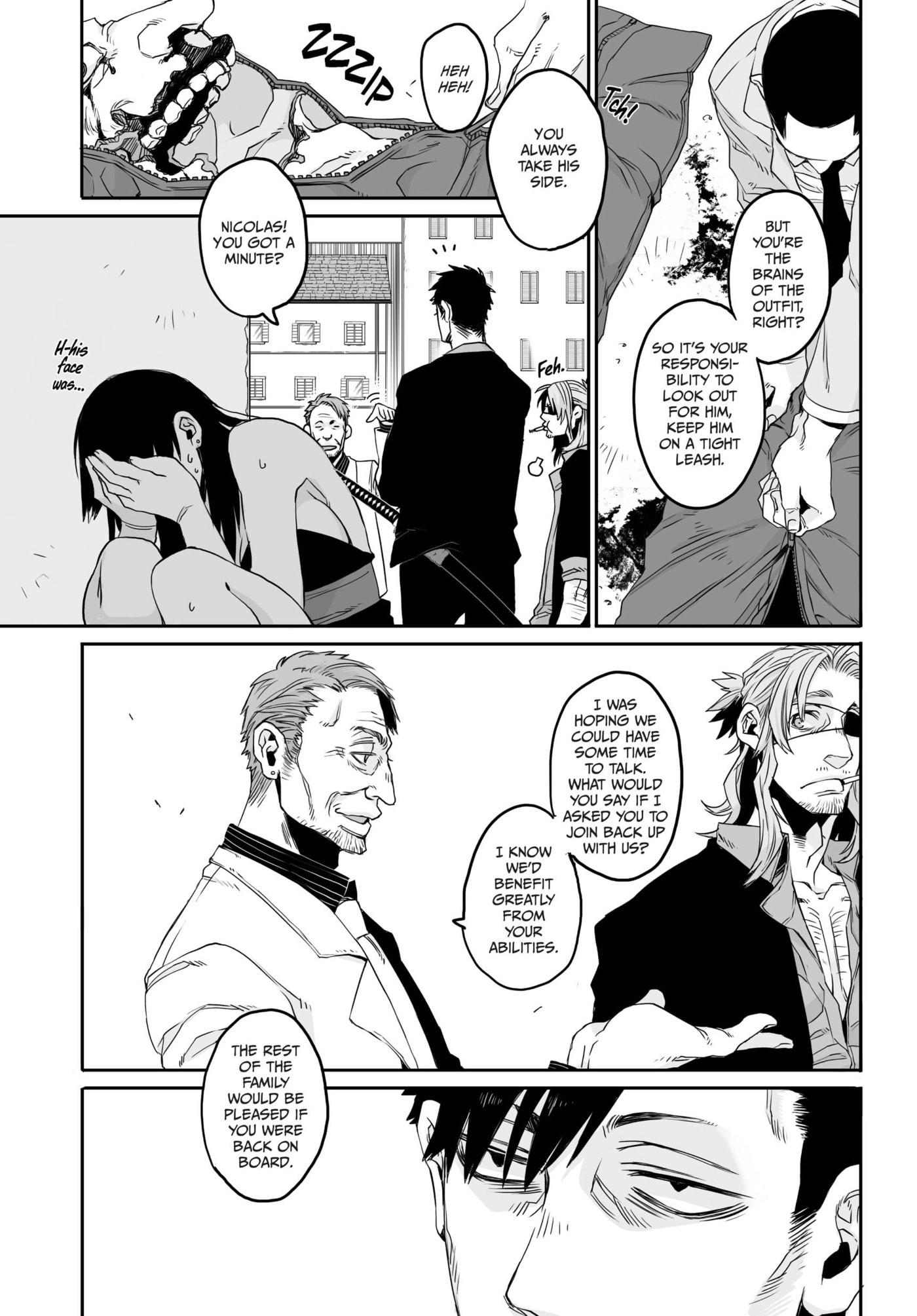 Read Gangsta chapter 5 image 12 on Lezhin