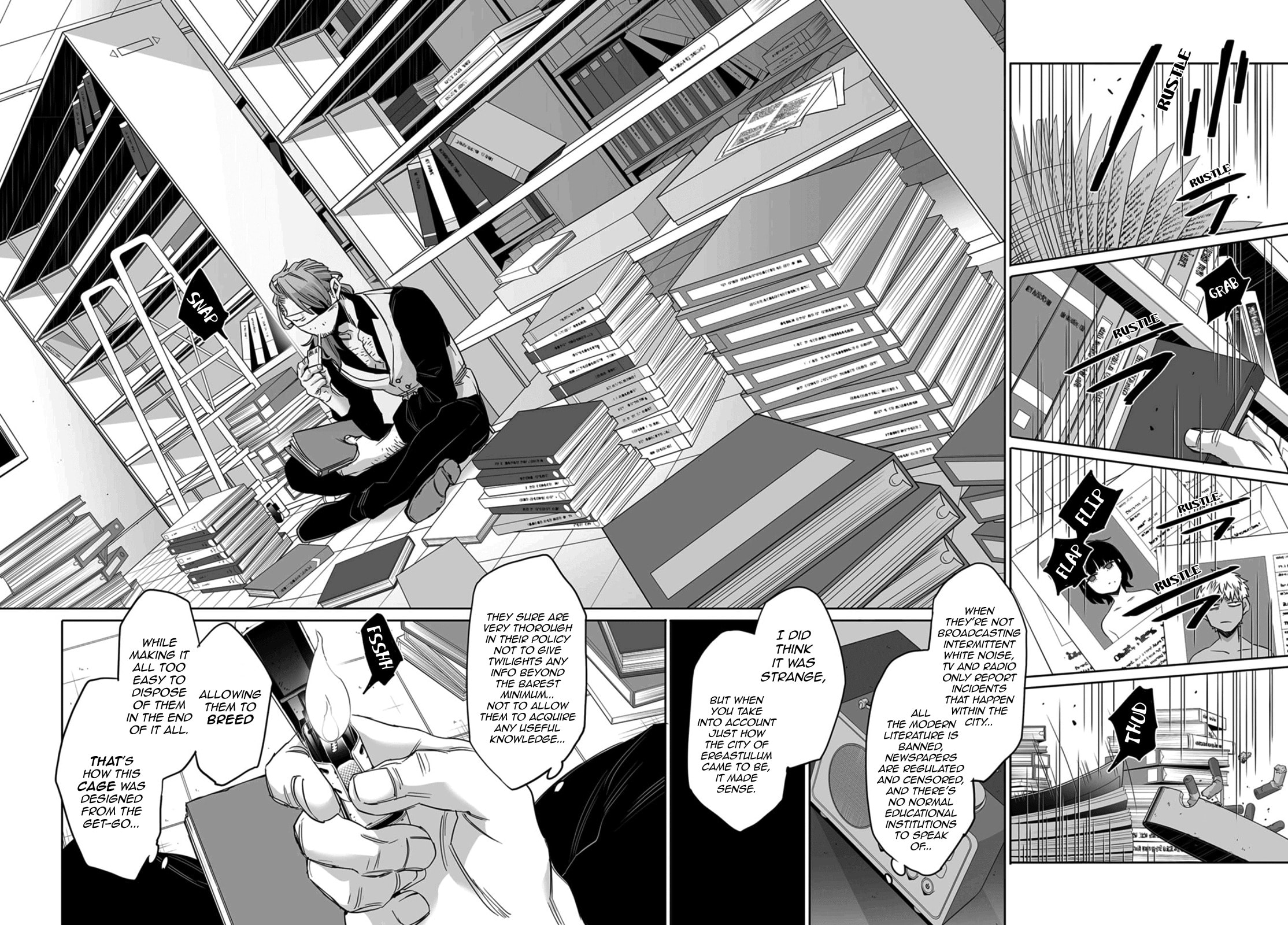 Gangsta Chapter 55 page 4 - 