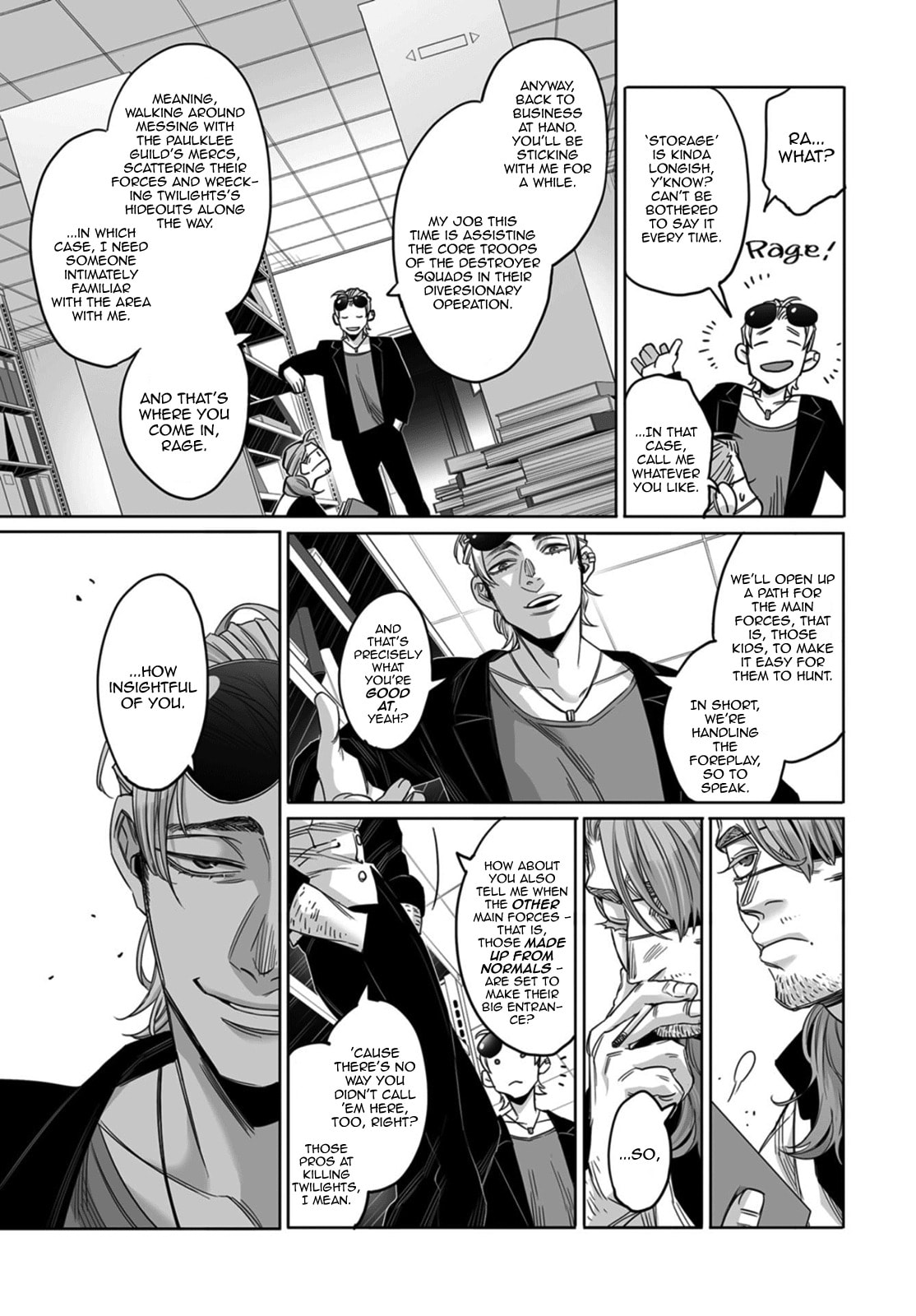Gangsta Chapter 55 page 6 - 