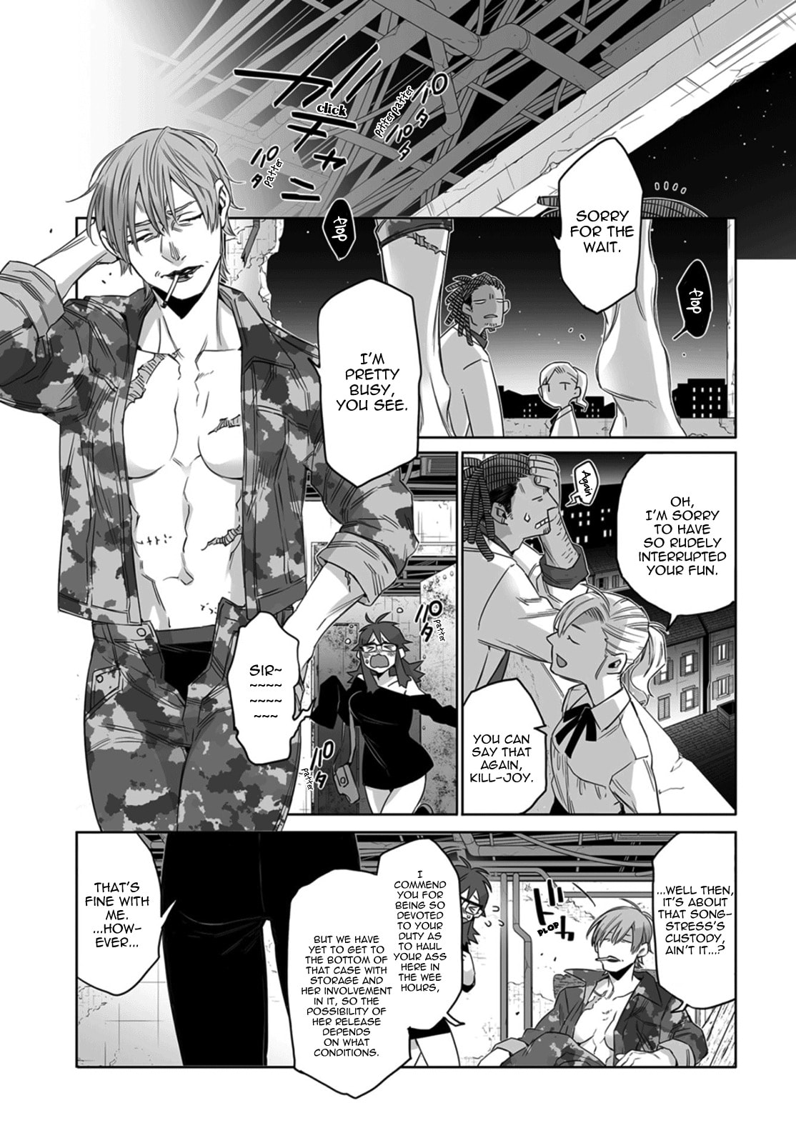 Gangsta Chapter 56 page 17 - 