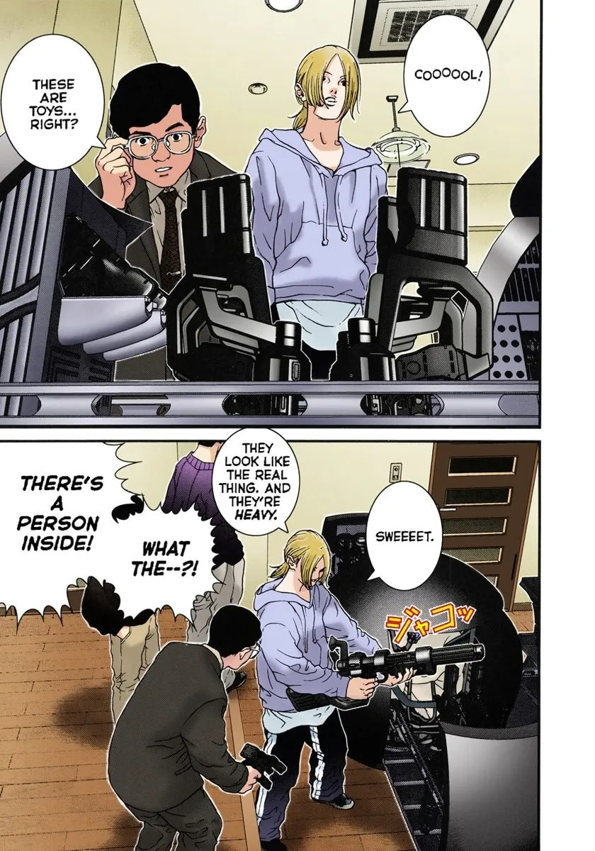 Read Gantz - Digital Colored Comics (Colored) chapter 0 image 100 on Lezhin