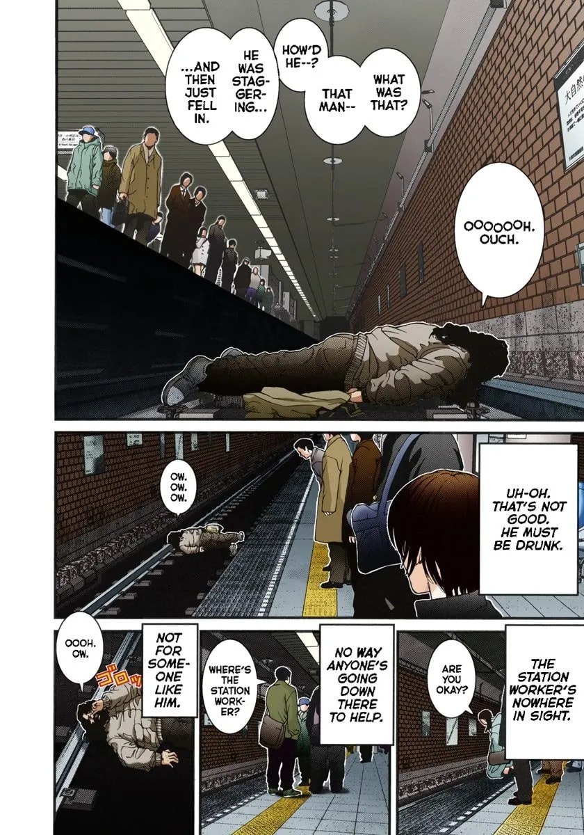 Read Gantz - Digital Colored Comics (Colored) chapter 0 image 11 on Lezhin