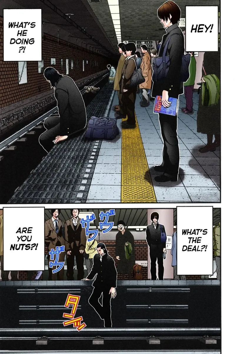 Read Gantz - Digital Colored Comics (Colored) chapter 0 image 14 on Lezhin